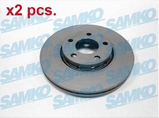 X2 PCS FRONT BRAKE DISC ROTOS