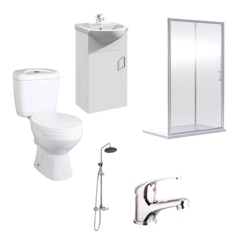 1000 800mm sliding shower - 800mm,