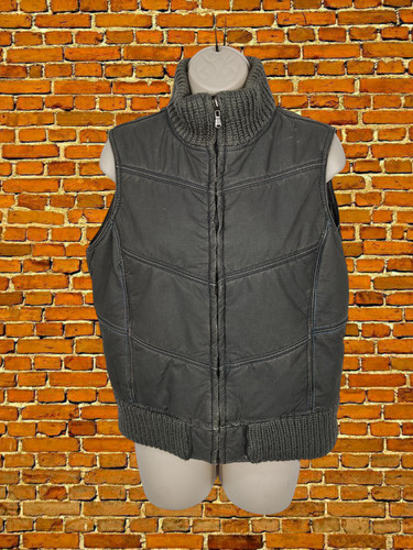 Fatface grey gilet size 12 - gilet, uk