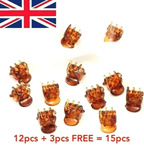 12pcs mini hair - mini, clips