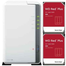 Synology DS223J 24TB 20TB  16TB, 12TB, 8TB, HDD's 3.5" NAS Diskstastion KIT.