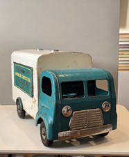 Large Vintage Triang Metal Truck Mobile Cafeteria, Rare Model