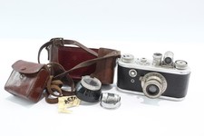 Corfield Periflex 2 Rangefinder Film Camera w/ Leitz Elmar 50mm F/3.5 Lens