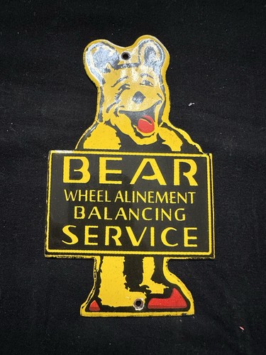 Porcelain bear service - porcelain, enamel