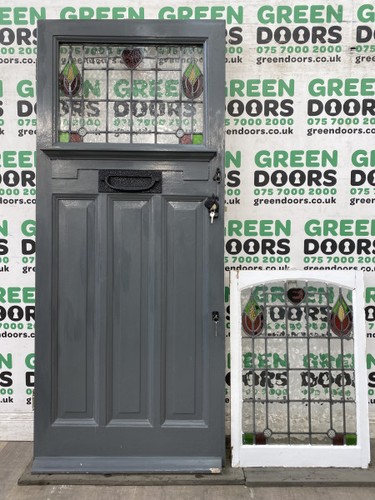 1930s leaded front door - 1930s,
