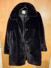 Primark faux fur coat small