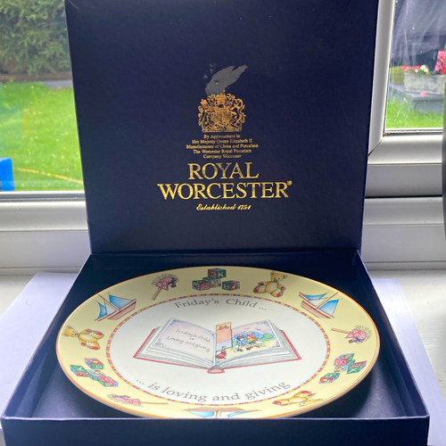 Royal worcester days - worcester, of