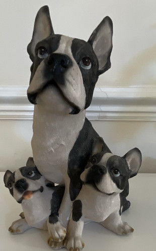 French bulldog ornament mum - french, &