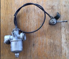 Villiers Midget Carburettor and Control 