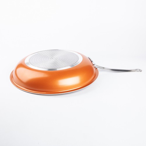 Non stick copper frying pan - copper,