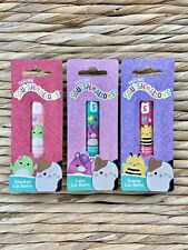 Squishmallows Lip Balm Set Squish Mallows LOLA SUNNY MARITZA Girls Filler Gift