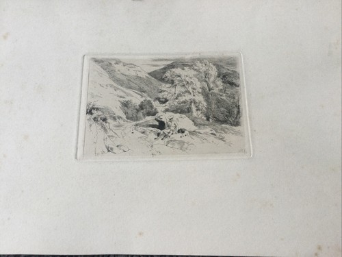 Lovely small engraving - small,