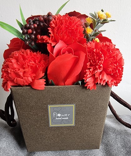 Bouquet soap flowers - ,