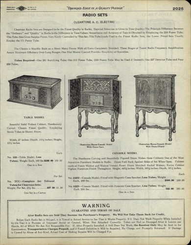 1929 paper cleartone - 1929, ad