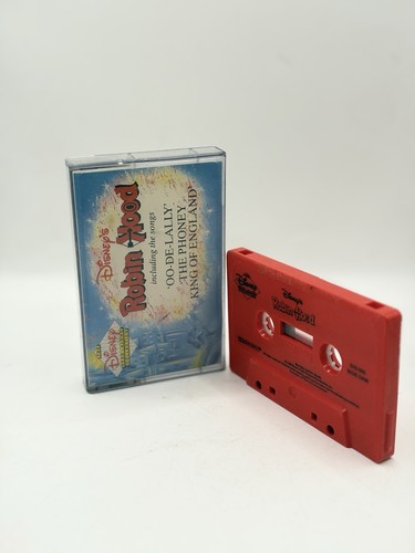 Disney robin hood cassette - disney,