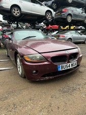 2004 BMW Z4 2.5I Se Auto Headlight Wing Bonnet Bumper Breaking Whole Vehicle