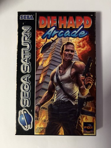 Die hard arcade sega saturn - arcade,