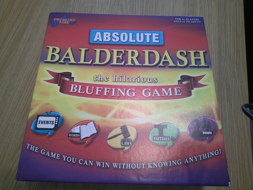 Absolute balderdash board - ,