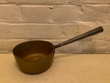 Vintage  Brass  Saucepan /
