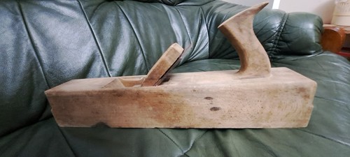 Vintage wooden jointer plane - vintage,