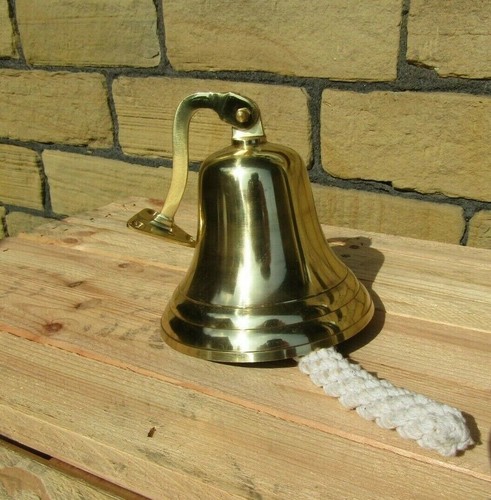 Ship bell wall mounted solid - wall,