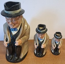 Vintage Churchill Toby Jugs