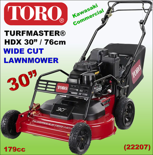 Toro turfmaster hdx wide - toro,