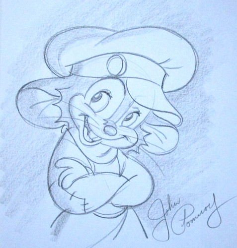 Signed feivel american tail - signed,