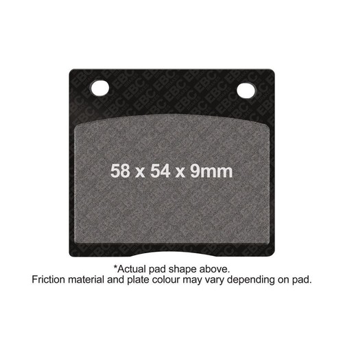 Ebc motorcycle brake - brake, pads