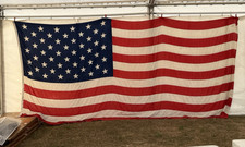 XXL Vintage American 50 Star US Flag Stars & Stripes, Cotton - 200 x 450 cm