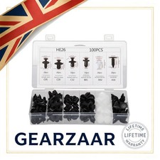 Car Body Fastener Clips Push Rivets Retainer Door Screw Panel Bumper Trim Gear