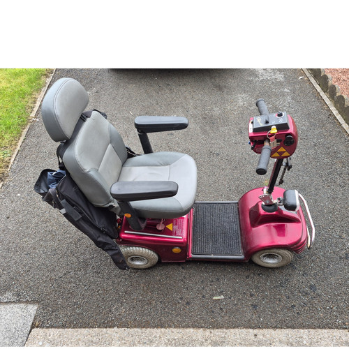 Shoprider red wheel - red, 4-wheel