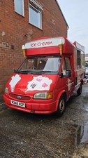 Ice cream van - cream, transit