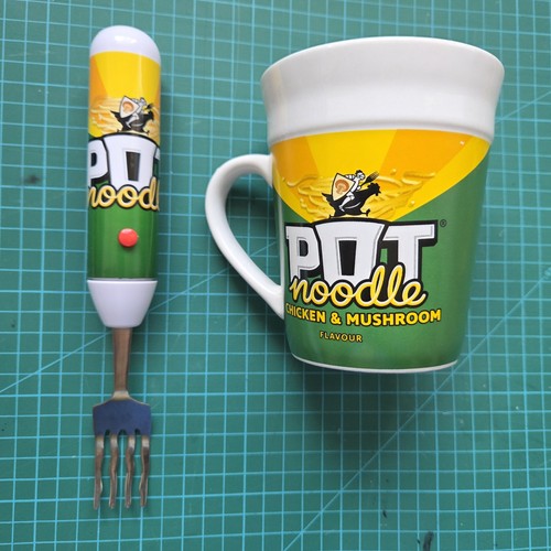 Pot noodle mug - noodle, promo