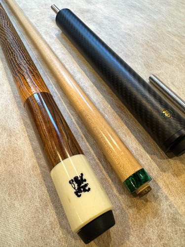 Old adam pool cue - adam, w/