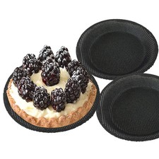  Flexible Mini Round Cake Bread Baking Pan Silicone Egg Tart Sandwiches