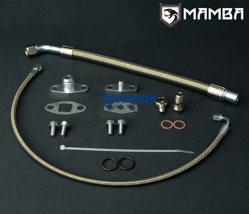 Turbo oil feed return - oil, line