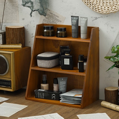 Tier wooden ladder - 3, shelves