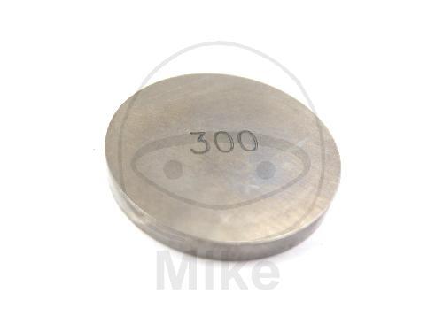 Valve adjustment shim - , mm