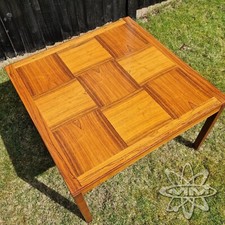 HEGGEN ROSEWOOD VINTAGE NORWEGIAN COFFEE TABLE circa 1960s 