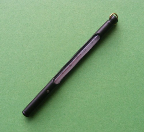 Fishing thermometer with case - with,