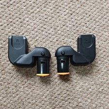 iCandy Peach 1 2 3 4 Lower Car Seat Adapters Pushchair Double Twin Part Black