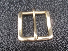 Solid Brass [ 1/2" to 2"  ] West End Belt Buckle + LOOP IF NEEDED