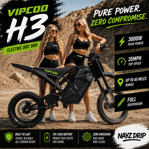 Vipcoo electric dirt bike - vipcoo,