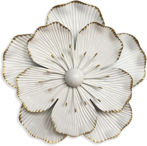 Metal flower wall - flower, decor