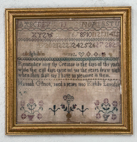 Antique alphabet verse - ,