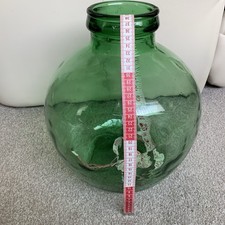 Glass Terrarium Vintage VIRESA large Green  Bottle Planter Vase  ⭐️MAKE OFFER