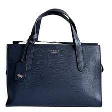 RADLEY Handbag Navy Leather