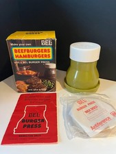 Vintage BEL Burger Press –