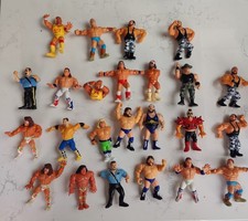 24x Custom Fodder WWF Hasbro Wrestling Figures WWE Joblot Bundle